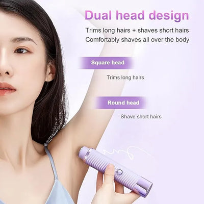 Dual-Head Electric Shaver